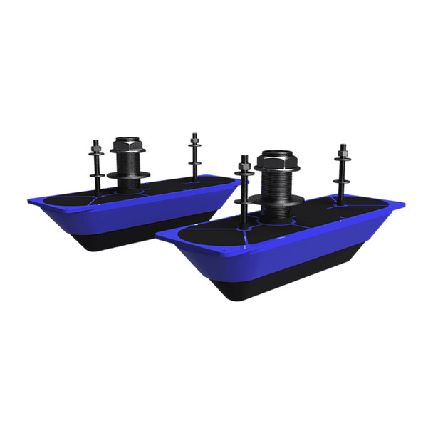 Navico StructureScan 3D Stainless Steel Thru-Hull Transducer Pair Part 000-13560-001