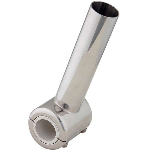 TACO Marine F16-0311C-1 Fixed Angle Clamp-On Center Rigger in Stainless Steel