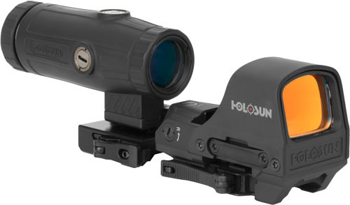 Holosun HS510CHM3X Reflex Sight with Holographic and Magnifier Combo for Picatinny/Weaver Mounts