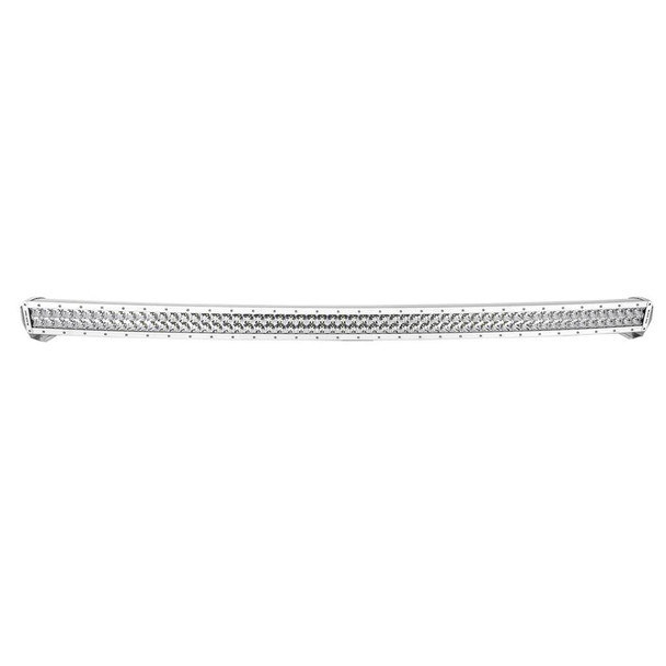Black Oak LED Pro Series 3.0 50-Inch Curved Double Row LED Light Bar with Combo Optics and White Housing