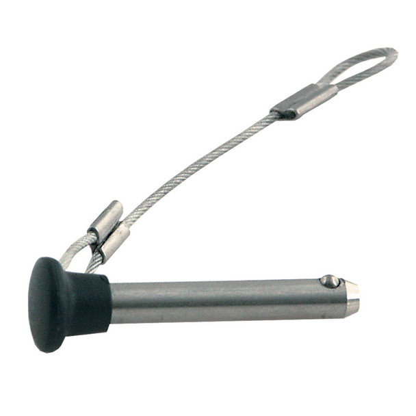 TACO Marine Stainless Steel Pin & Lanyard with Plastic Knob - Part F13-0244BN-1