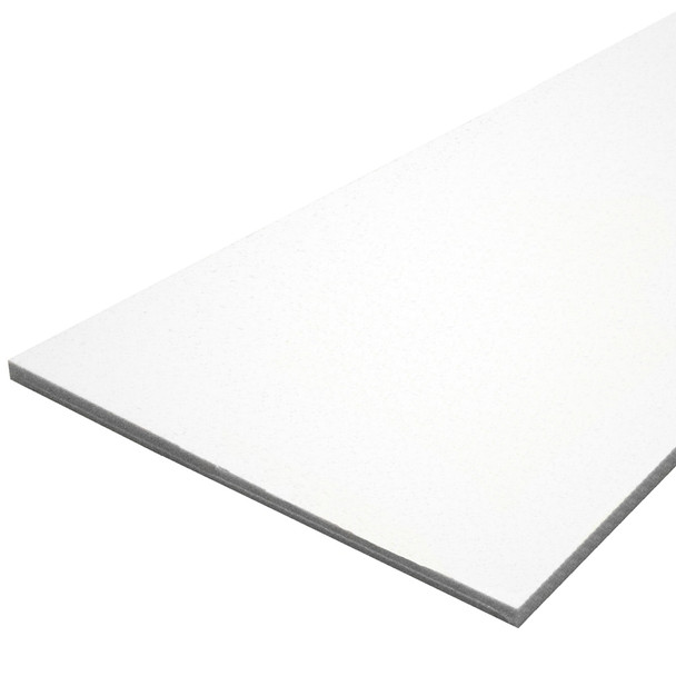 TACO Marine P10 Series 12 x 27 Inch White Starboard Polymer Sheet