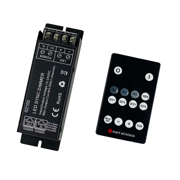 Black Oak LED Dimmer Controller – Adjustable Brightness for LED Lighting