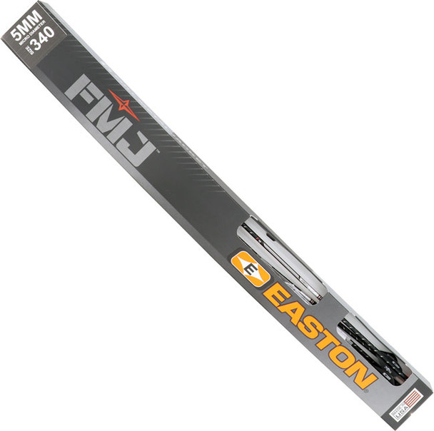 Easton FMJ 5mm 340 Carbon Arrows with Reduced-Diameter Carbon Shaft
