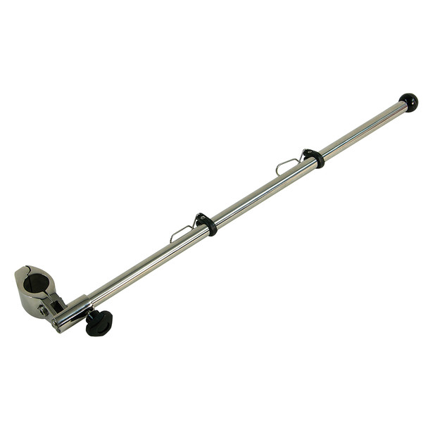 Whitecap Clamp-On Flag Pole with 1/2" Diameter Stainless Steel Pole and Clamp - Model S-5011