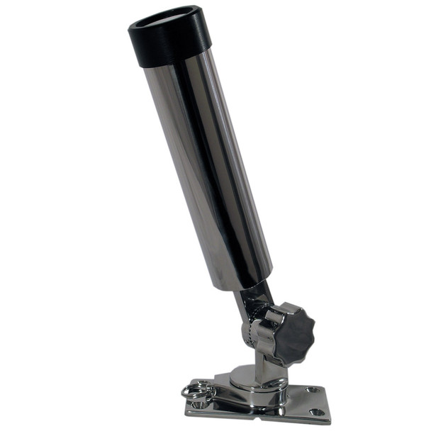 Whitecap Bluewater SS 360/180 Degree Removable Rod Holder (Part No. S-7007CBLUE)
