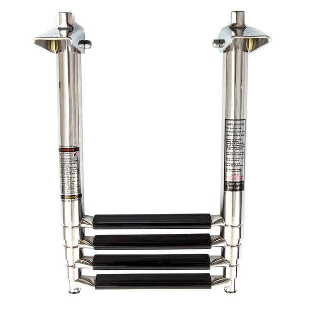 Whitecap 4-Step Telescoping Swim Ladder with Stainless Steel Construction