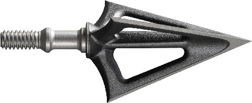 TEN POINT EVO-X Broadhead - 1 1/8 inch Fixed 3-Blade Aluminum Hunting Arrowhead