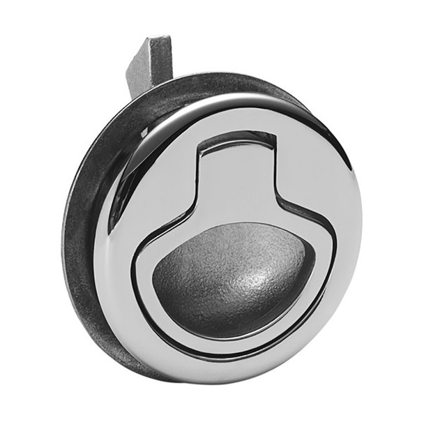 Whitecap Mini Slam Latch Stainless Steel Non-Locking Pull Ring (Part #6137C)