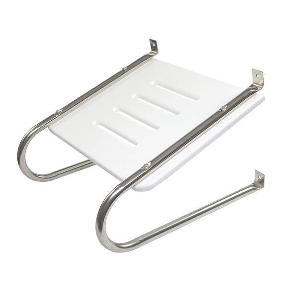 Whitecap White Poly Swim Platform for Inboard/Outboard Motors - Part No. 67901