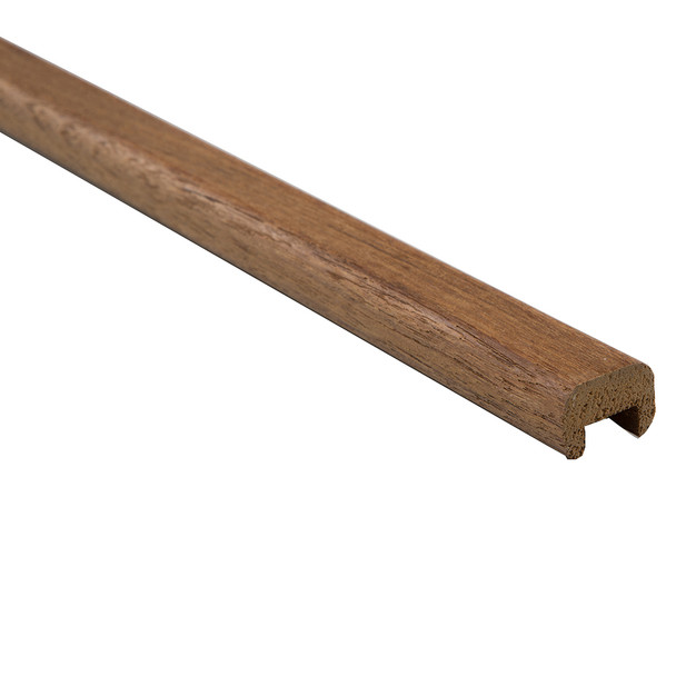 Whitecap Teak 1/2 Inch Track Bulkhead Molding - Elegant Finish for Marine & Dock Applications