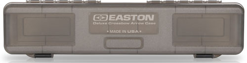 Easton Deluxe Crossbow Bolt Case - Holds 18 Arrows with Foam Dividers