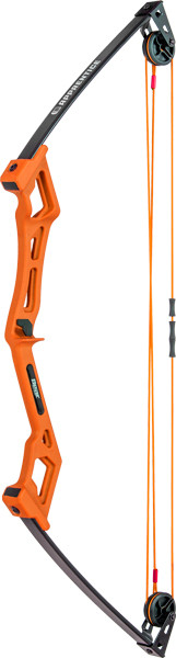 Bear Archery Youth Compound Bow AYS6001TR with Safety Arrows in Orange