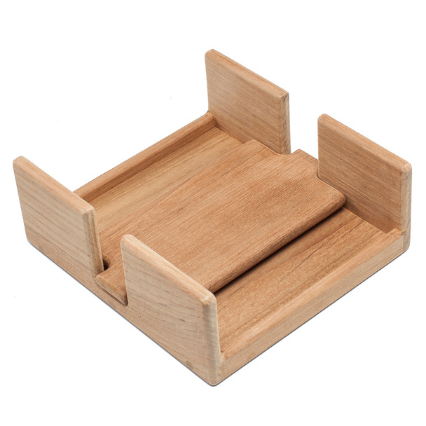 Whitecap Teak Stay-Put Napkin Holder - Part No. 62434