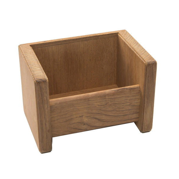 Whitecap Teak Mini Hold-All Rack Part #62524 - Compact Storage for Cell Phones, Wallets, and Keys