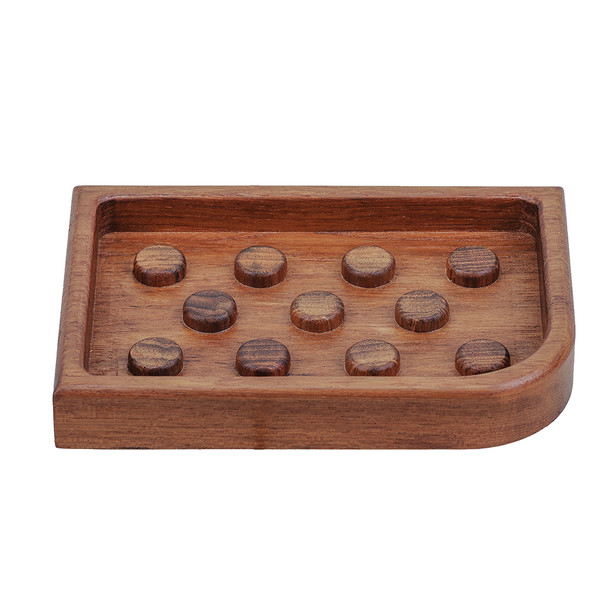 Whitecap EKA Collection Teak Soap Dish - Elegant Bathroom Accessory