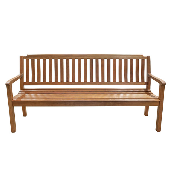 Whitecap 6-Foot Teak Garden Bench - Durable Indoor/Outdoor Seating