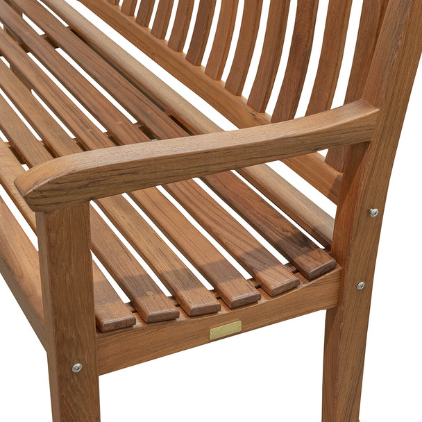 Whitecap 6-Foot Teak Garden Bench - Durable Indoor/Outdoor Seating