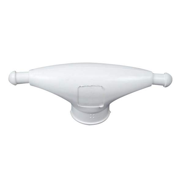 Whitecap Rubber Spreader Boot Pair - Large Size, White (Part S-9200P)