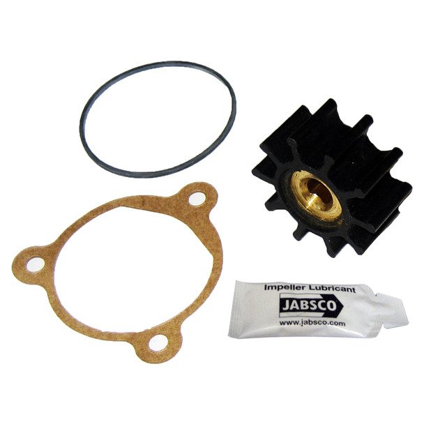 Jabsco Impeller Kit - 10 Blade Nitrile with Brass Insert - 1-3/8 Inch Diameter