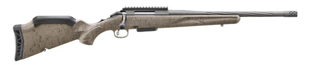 Ruger American GenII Ranch Bolt Action Sporting Rifle in 350 Legend with Fluted Threaded Barrel and Flat Dark Earth Stock