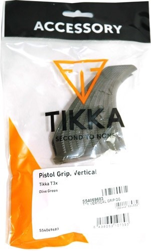 Tikka T3X Synthetic Stock Grip Adapter in Olive - Straight Fit (Part S54069683)