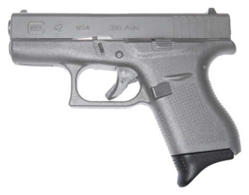 Pearce Grips Inc. PG-42 Grip Extension for Glock 42 - Adds 3/4" Length, Rubber Material, Black Matte Finish