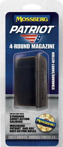Mossberg Patriot Magazine 4-Round Steel Magazine for .243 Win, .308 Win & 7mm-08 Rem