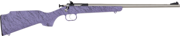 Crickett G2 22LR Purple Youth Sporting Rifle with Stainless Finish and Sights