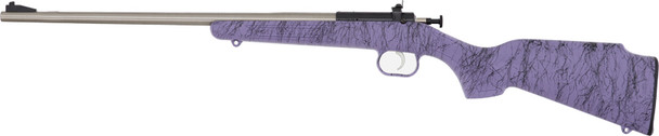Crickett G2 22LR Purple Youth Sporting Rifle with Stainless Finish and Sights