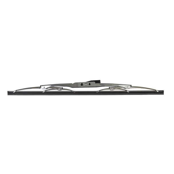 Marinco Deluxe Stainless Steel Wiper Blade - 22-inch for Curved and Flat Windshields