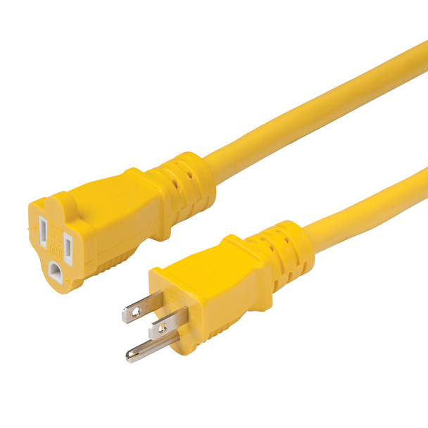 Marinco 15A 12/3 Heavy-Duty Marine-Grade Extension Cord - 25 Feet