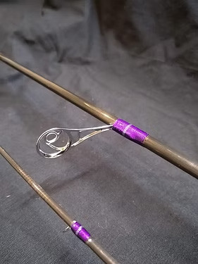 2 Piece 6'-6" Handcrafted Walleye Spinning Rod