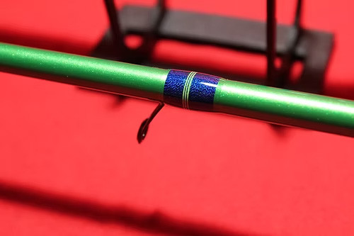 6' 8" Handcrafted/Custom Painted Bass Spinning Rod