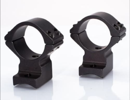 Talley Manufacturing 740719 30mm Medium Alloy Ring and Base Combo, Matte Black Finish