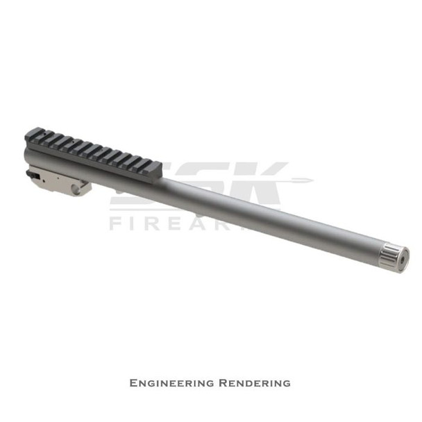 SSK Firearms Contender Barrel 22LR with 1/2-28 Muzzle Thread, Stainless Steel - Part CP8001