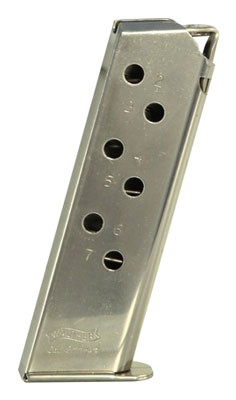 Walther Magazine PPK/S 380 Auto Nickel-Plated Steel, 7-Round Capacity