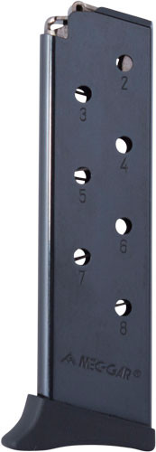 Mec-Gar Magazine for Bersa Thunder .380 ACP - 8 Rounds, Steel, Blued Finish