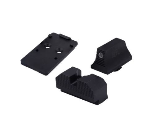 XS Sight Systems Minimalist Tritium Night Sights for Glock 17,19,22-24,26,27,31-36 - Big Dot Model
