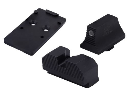 XS Sight Systems Minimalist Fiber Optic Sight for Glock 17,19,22-24,26,27,31-36 – Part Number GLOM001SM3RMR