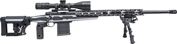 Howa Flag Chassis .308 Winchester Sporting Rifle with Carbon Fiber Barrel and Synthetic Bi-Tone Stock