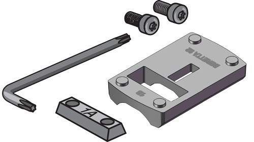 Leupold DeltaPoint Pro Mount for Beretta 92 - Black Finish