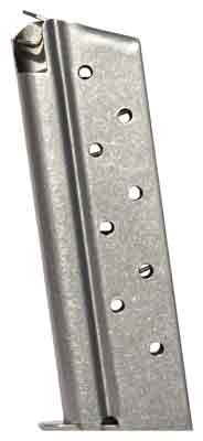 Iver Johnson 1911 9mm Stainless Steel Magazine - 8 Round Capacity, Silver Finish