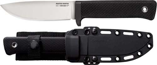 Cold Steel Master Hunter 4.5-Inch San Mai III Steel Fixed Blade Knife with Sheath