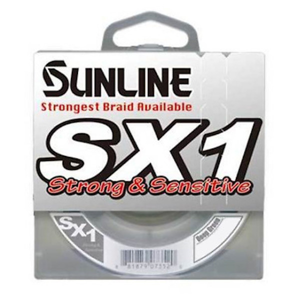 Sunline SX1 125-Yard Deep Green 50 lb. Braided Fishing Line