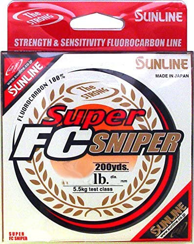 Sunline SUPER FC Sniper 1200 YD Natural Clear 6lb Fishing Line