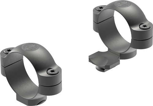 Leupold Standard 30mm Steel Rings with Black Matte Finish