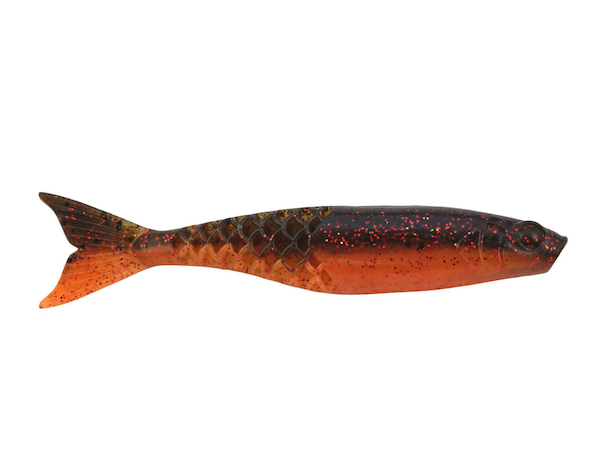 Berkley PowerBait PowerStinger Watermelon Copper/Orange 3.5 inch - 7 Pack