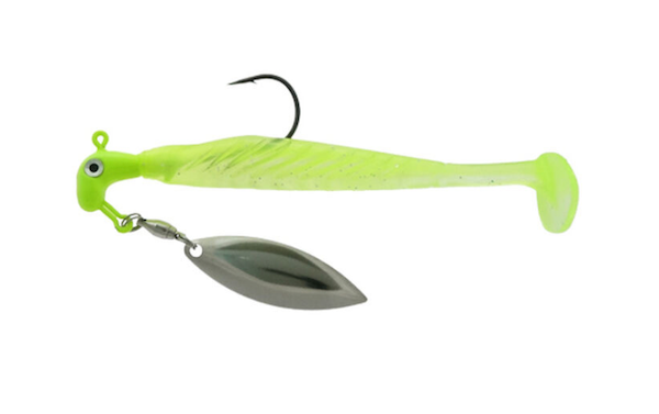 Blakemore BM 3/8 oz Yum Runner Chartreuse Clear Shad
