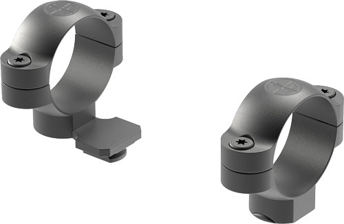 Leupold Rings Standard 30mm - Black Matte Steel Mounts for Riflescope Accessories